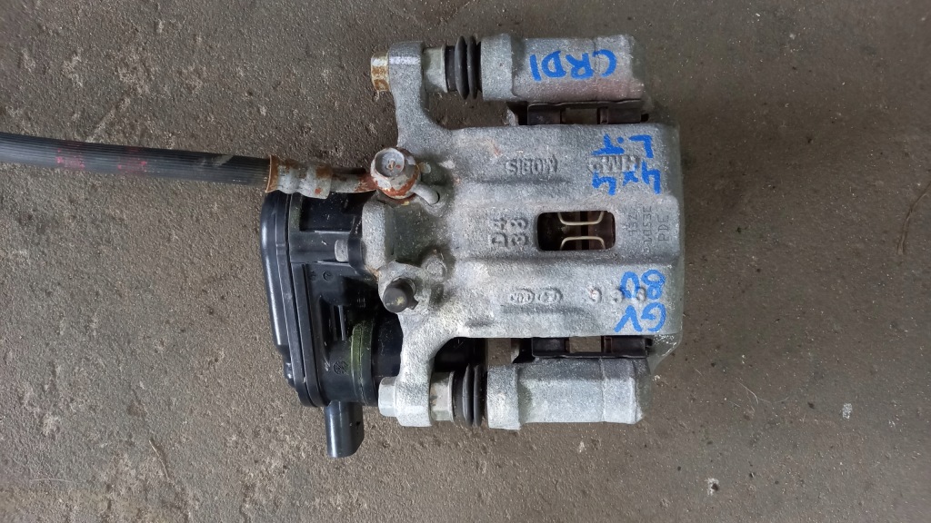 фото №1, Hyundai genesis gv80 суппорт тормозной задняя задний левый 4x4 crdi подвеска