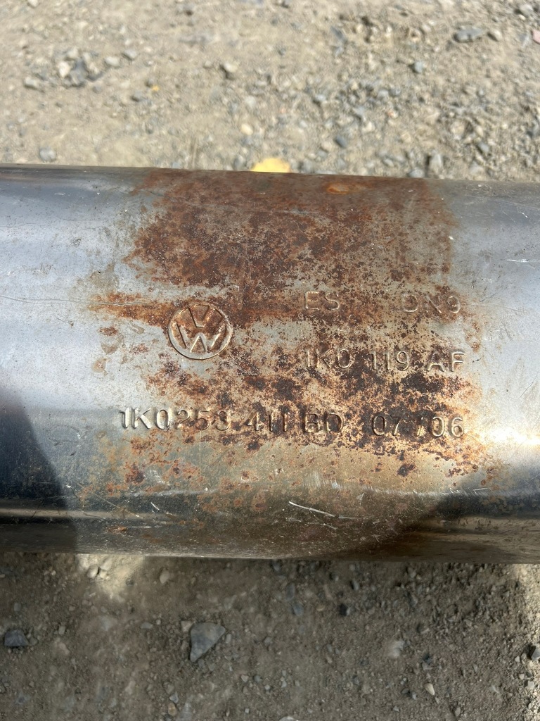 фото №5, A3 8p 03-12r 2.0 tdi гаситель средний 1k0253411bd