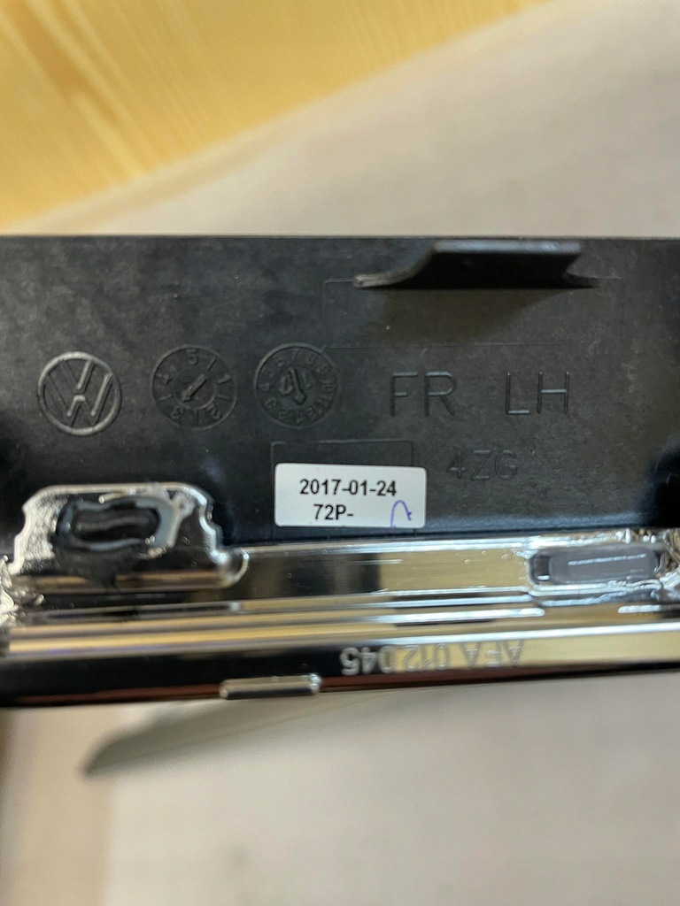 фото №7, Vw passat b8 arteon молдинг dekor дверь led 72p