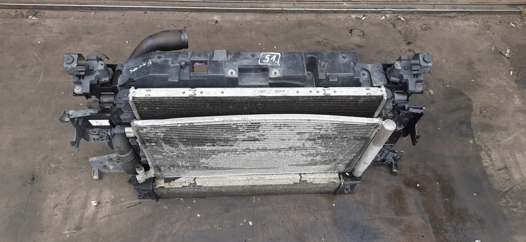 фото №1, Pas передній радіатор вентилятор 2.0 dci renault scenic iii 921100001r