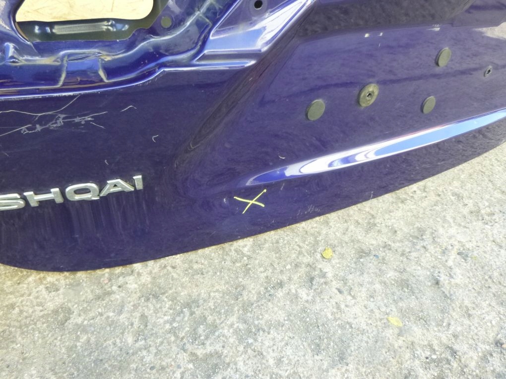 фото №5, Nissan qashqai ii j11 2013- крышка багажника задняя