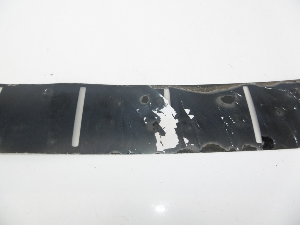 фото №11, Накладка наклейка бампера задняя lift volvo v70 iii