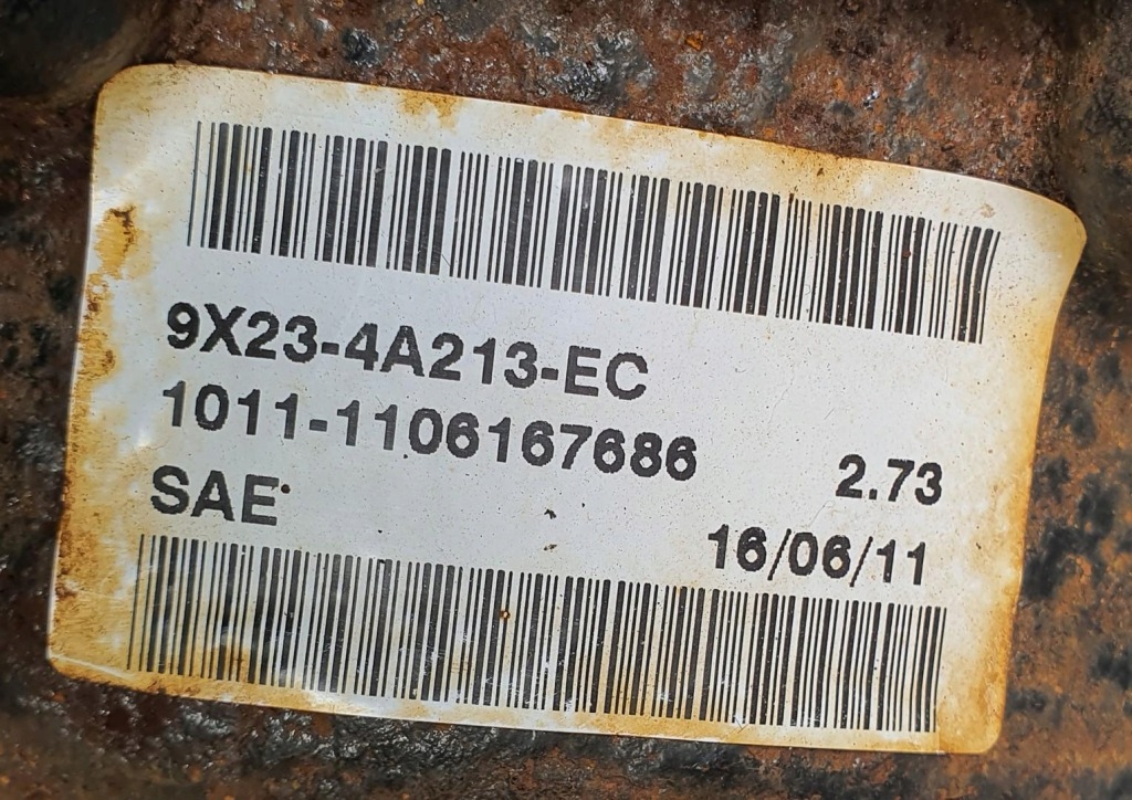 фото №6, Мост дифференциал задняя 2.73 jaguar xf x250 3.0 v6 d 9x23-4a213-ec