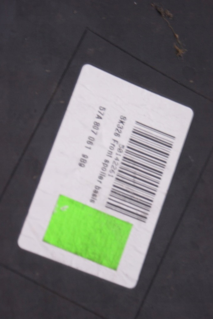 Skoda karoq спойлер бампера перед 57a8070619b9 с Разборки