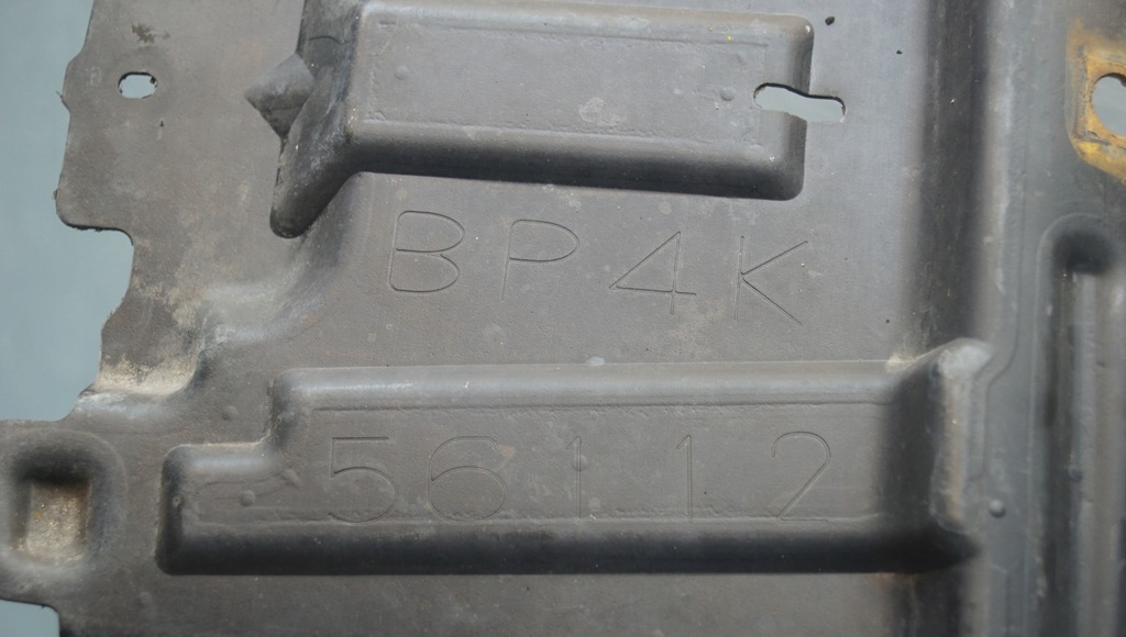 фото №10, Захист плита pod бампер перед mazda 3 bk bp4k56112