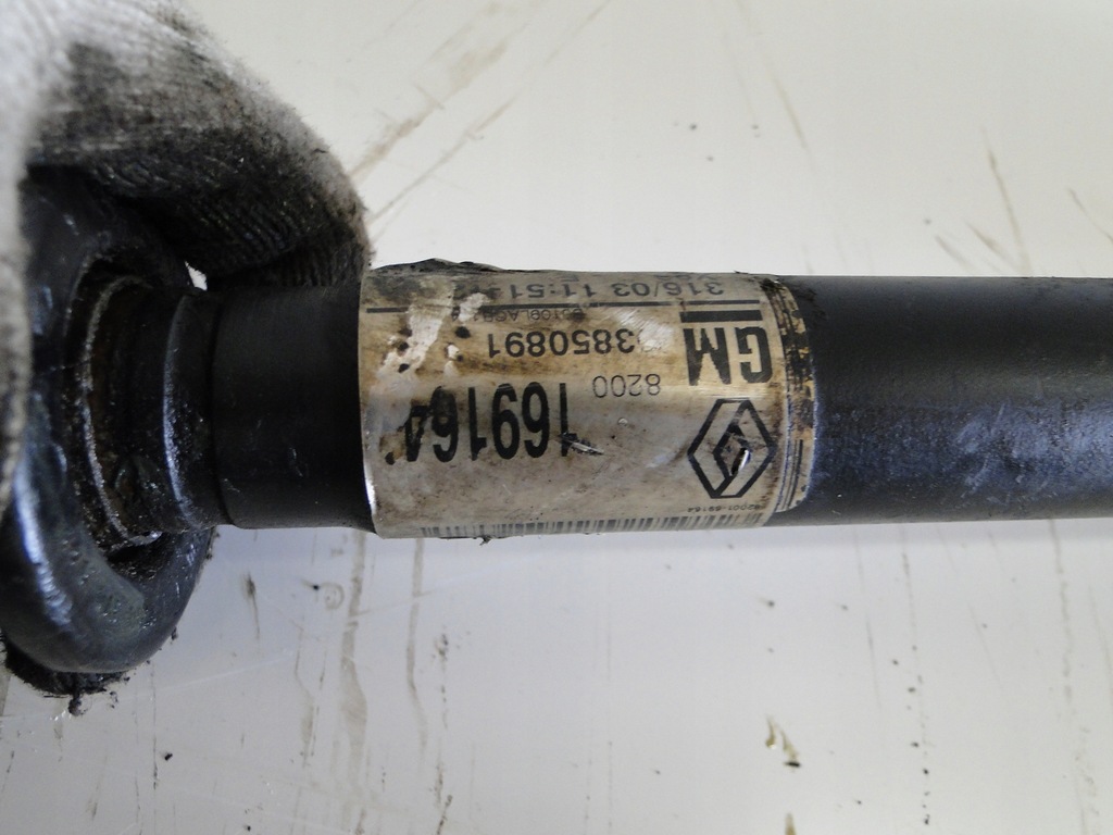 фото №11, Trafic ii vivaro 2.5dci привідний вал лівий перед передня