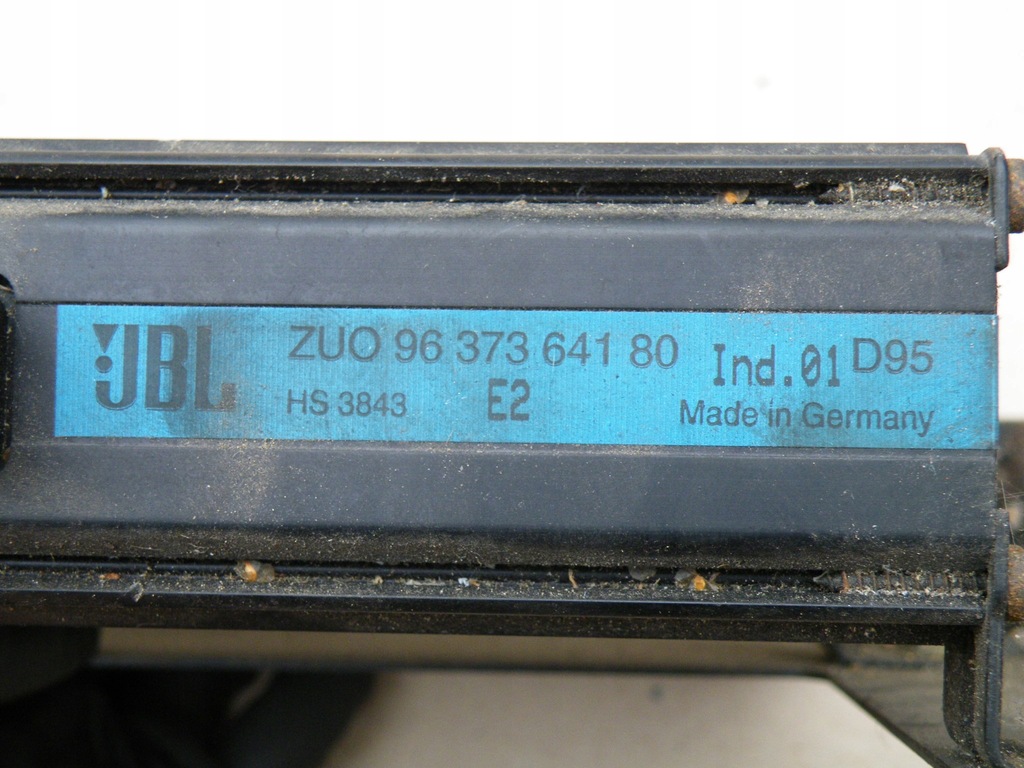 фото №12, Peugeot 406 coupe 2.2 hdi усилитель радио аудио jbl 9637364180 d95