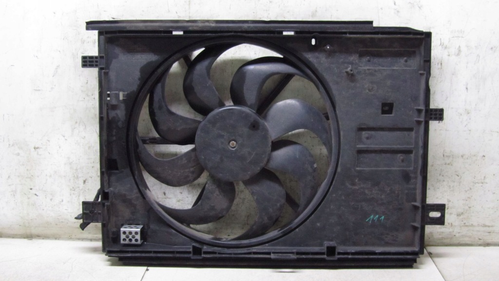 фото №1, C4 ii grand picasso 1.6 вентилятор радиатора 13-