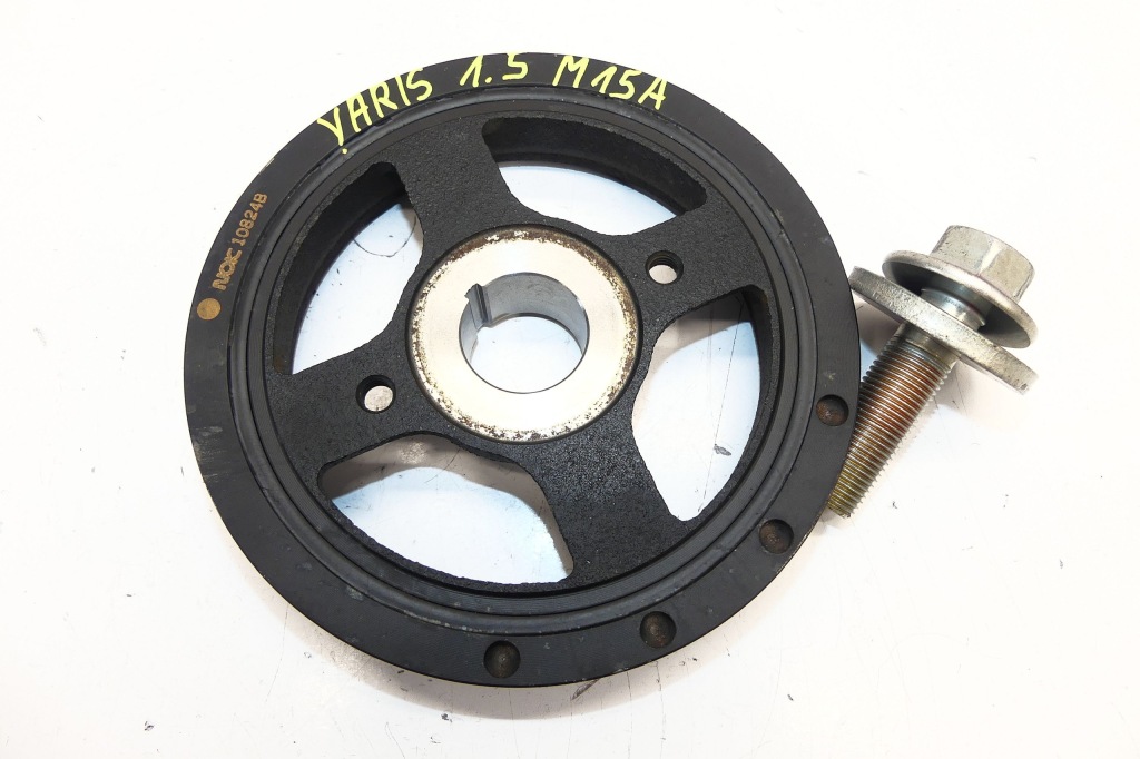 фото №1, Toyota yaris iv 1.5 hybrid 3cyl. шкив коленчатого вала