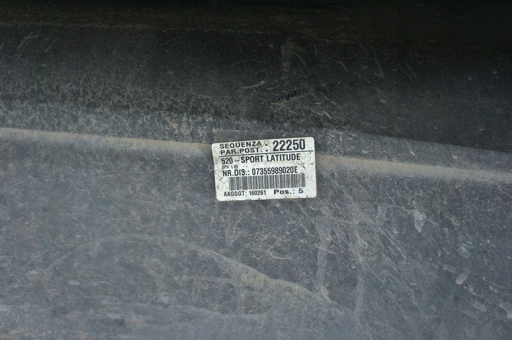 фото №13, Rz156 jeep renegade ^ бампер задняя задний omaha red 562 07355989020e