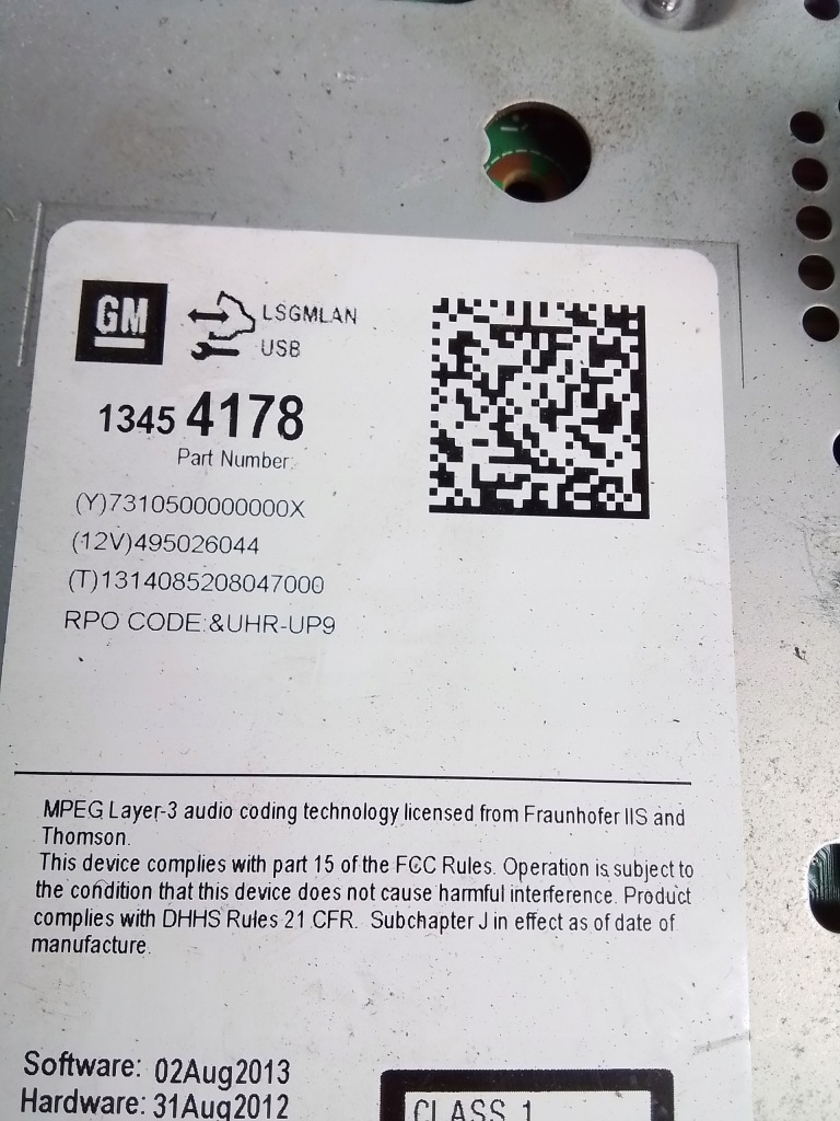 фото №2, M707 радио cd gps navi opel astra j 13454178