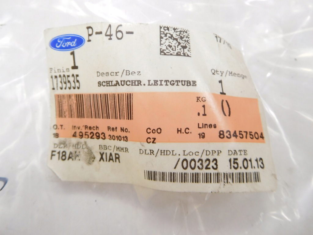 фото №7, Дроти паливні ford focus 04-08/focus c-max 03-07 cap оригінальний номер 1739535