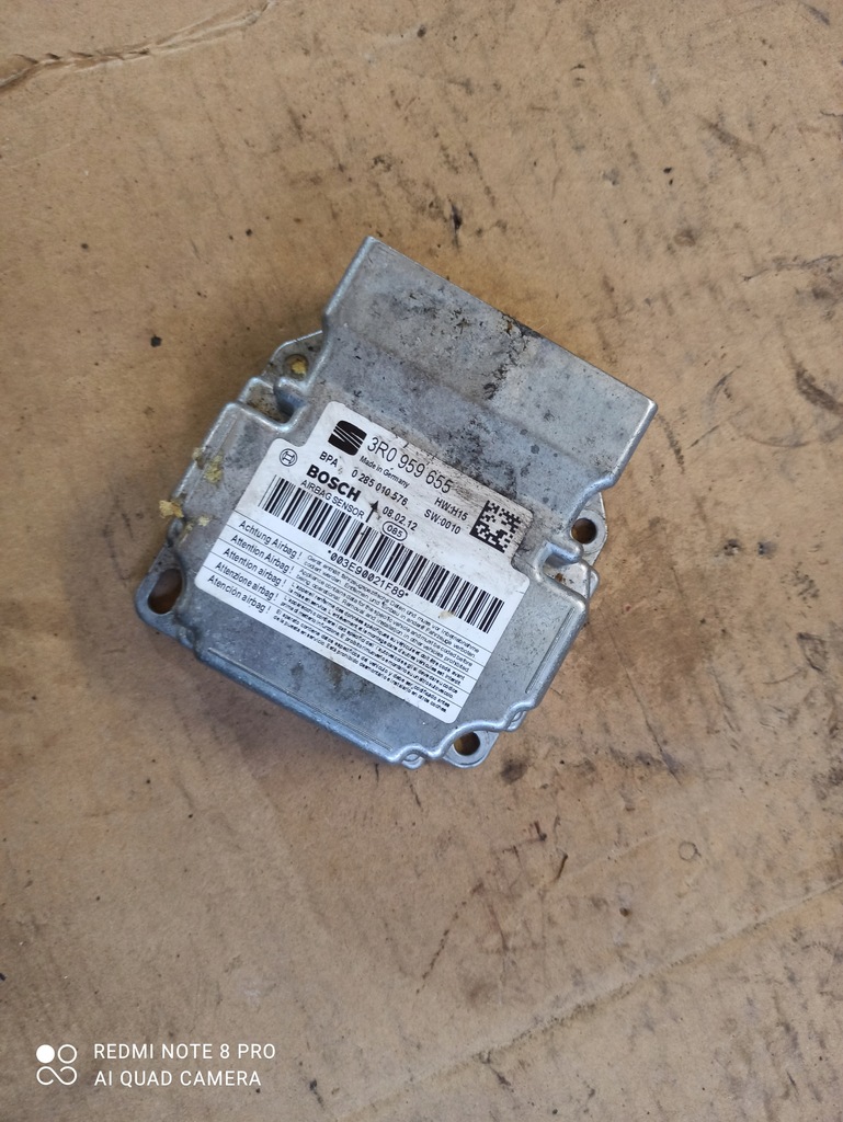 фото №1, Модуль подушок подушка безпеки блок керування exeo 3r0959655