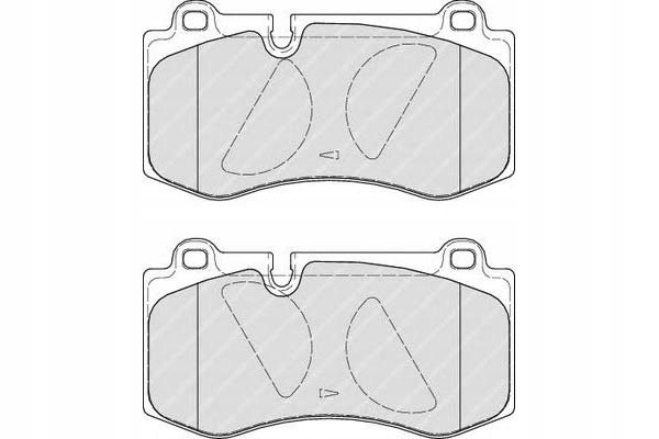 фото №1, Ferodo тормозные колодки тормозные mercedes cls c219 e t-mo