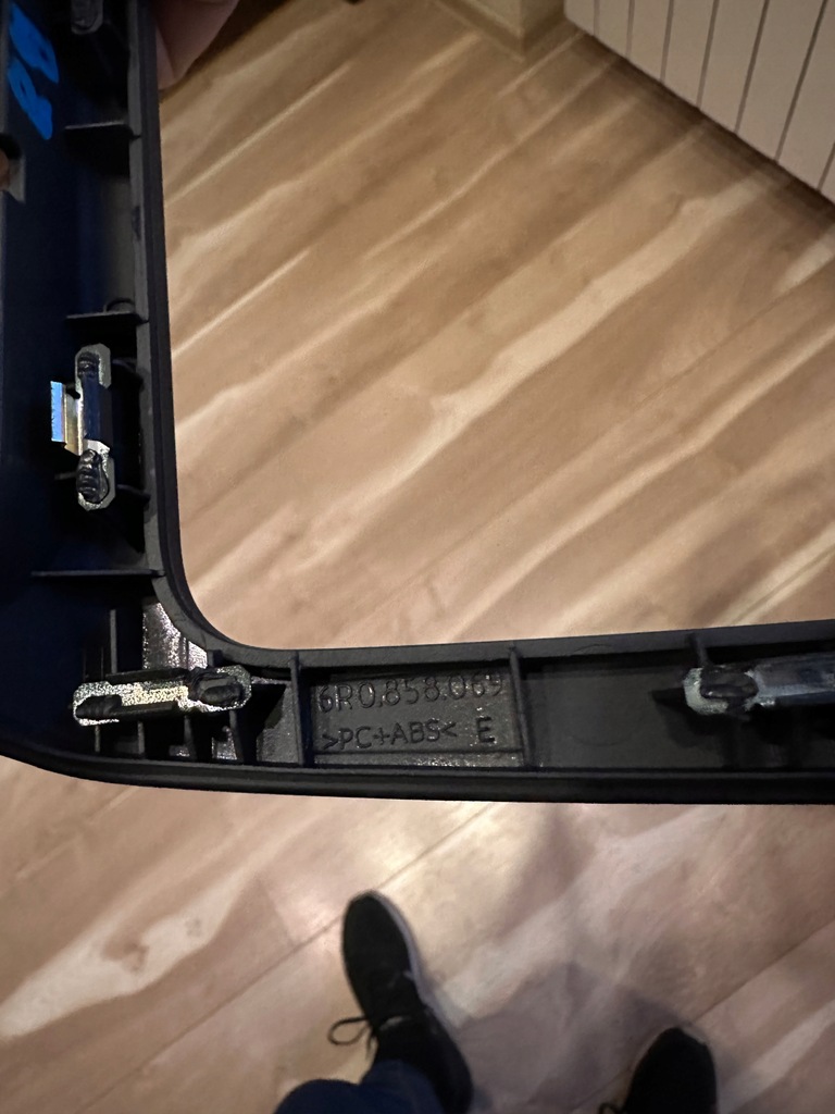 фото №7, Рамка радіо vw polo 6r 6r0858069e