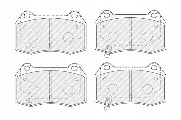 фото №6, Тормозные колодки тормозные ferodo fdb1561