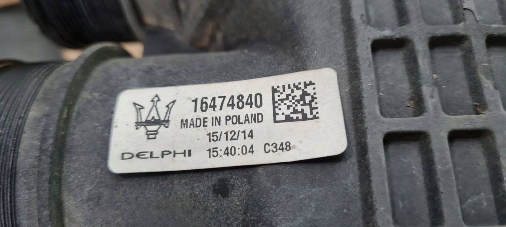 Maserati quattroporte vi радиатор воздуха интеркулер правый 3.8 16474840 Киев