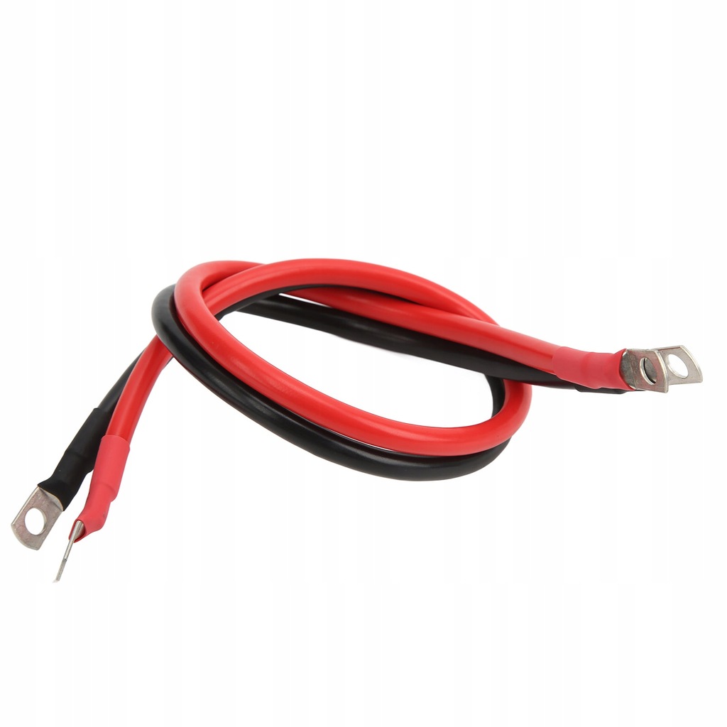 фото №13, 2 szt. кабель інвертора акумулятор червоний чорний індикатор 8awg 16