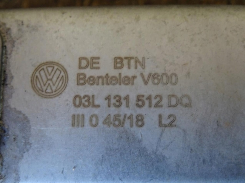 фото №8, Audi a3 8p golf vi 2.0 tdi cff радіатор вихлопних газів egr 03l131512c 03l131512dq