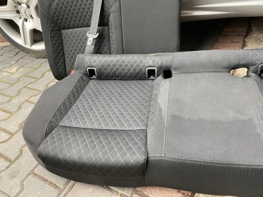 фото №10, Skoda superb iii сидіння пасажира правий заднє сидіння задня