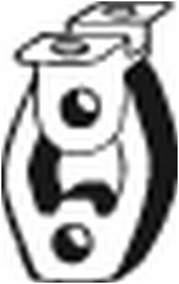 фото №2, [255046] кронштейн системи випускний seat cordoba,