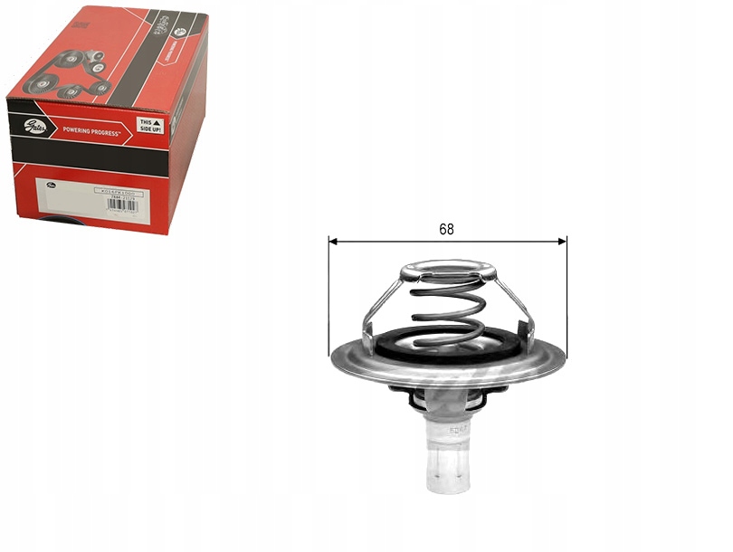 фото №1, Термостат citroen peugeot gates