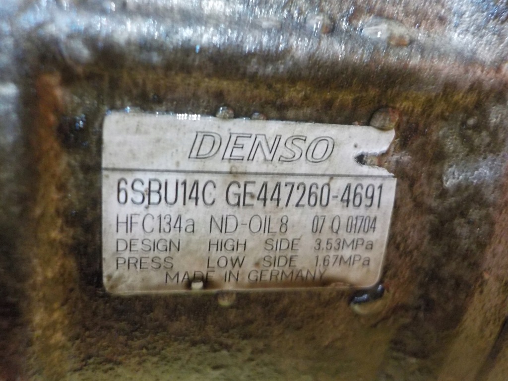 Bmw 1 f20 f30 1.6 b 14r 136km n13b16a компресор кондиціонера 447260-4691 Недорого