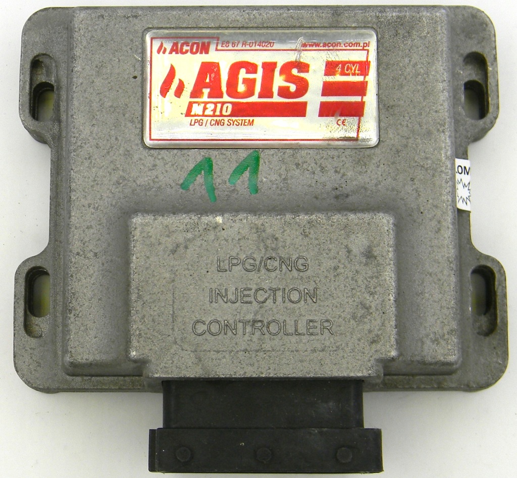 фото №1, Agis m210 блок управления бортовой компьютер газа lpg