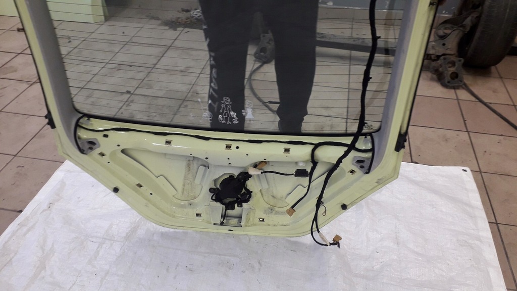 фото №13, Крышка багажника багажника задняя задняя vw new beetle цвет lg1n