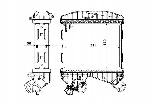 Интеркулер smart 0,8cdi nrf Цена