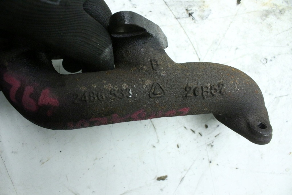 Колектор випускний 2486-533 lombardini 492 microcar ligier aixam Зі Шроту