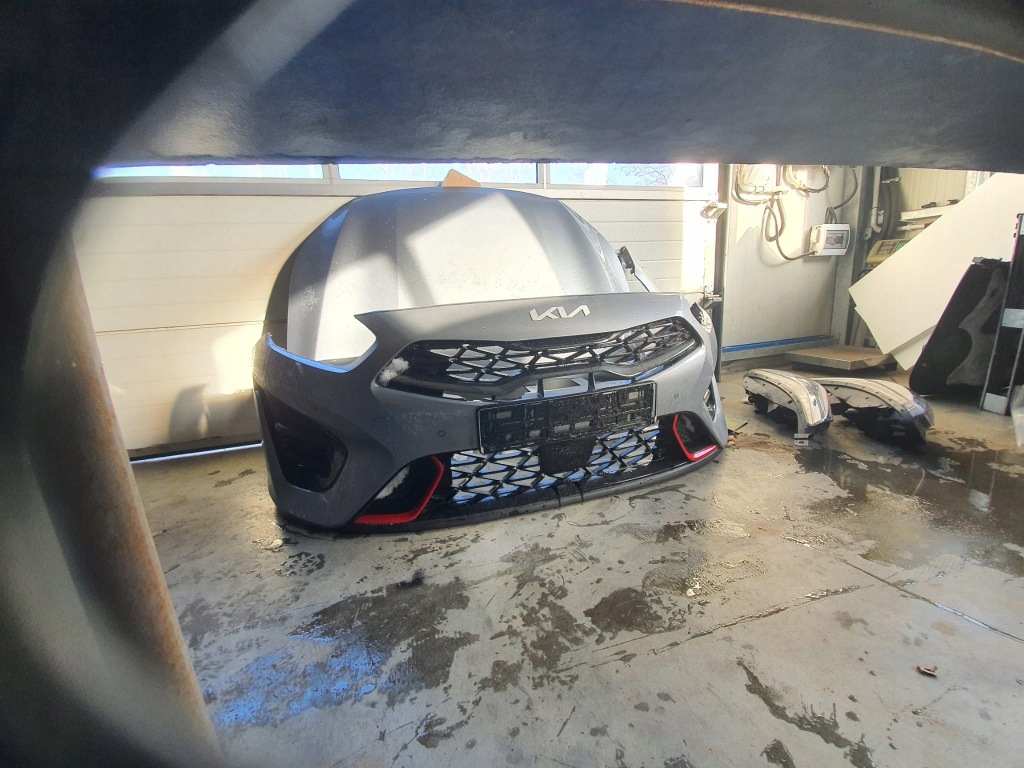 фото №1, Kia pro ceed gt 1.6 ceed бензин kompletny перед pas передний радиатор cs