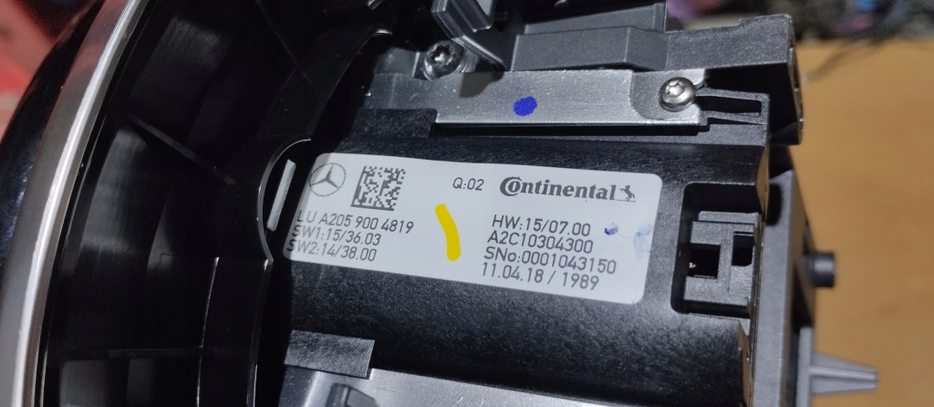 фото №11, Контроллер переключатель idrive mercedes v-klasa w447 a4479000208