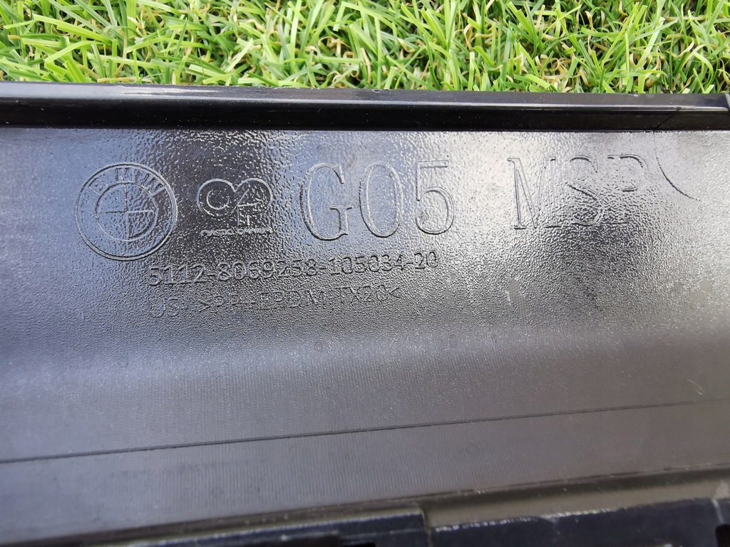 фото №12, Bmw x5 g05 m набір спойлер дифузор бампера задня