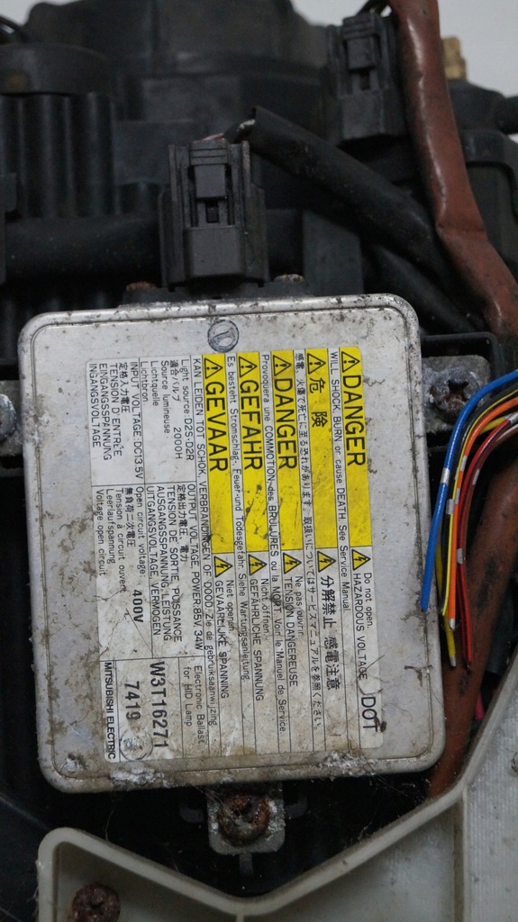 фото №12, Лампа передня ліва citroen c-crosser ксенон