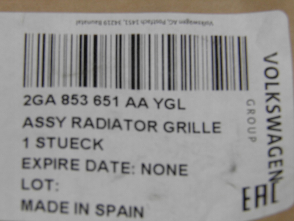 фото №9, Решётка радиатора решётка радиатора решётка радиатора vw troc t-roc 2ga853653h lift led 21- радар