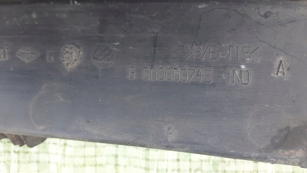 фото №5, Решітка бампера заглушка захист renault laguna ii