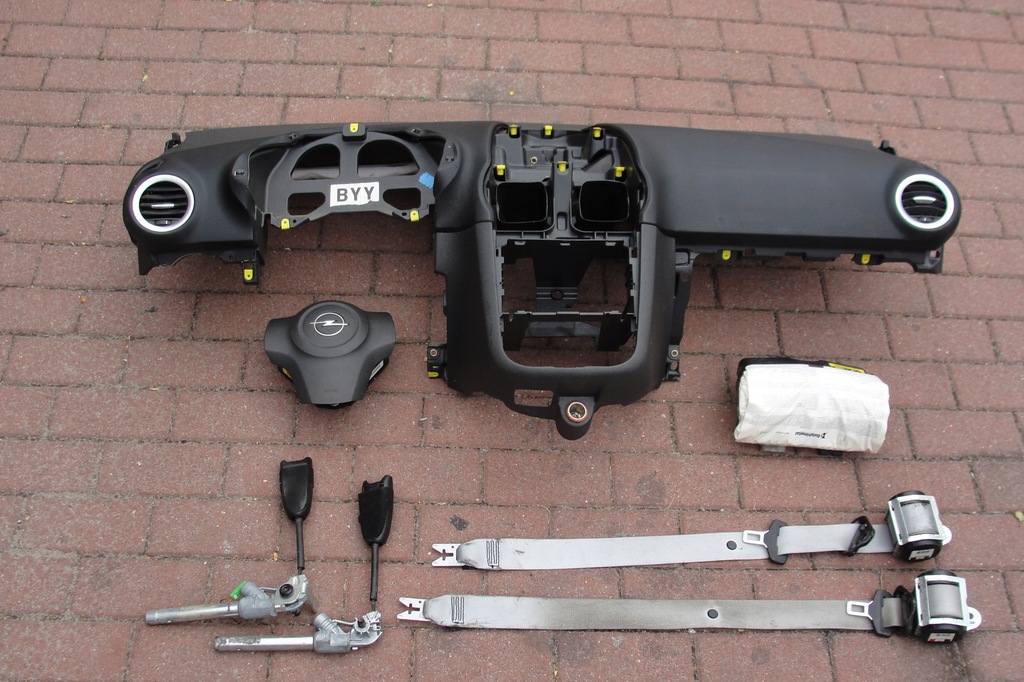 фото №1, Подушка безопасности приборная панель консоль opel corsa d оригинал