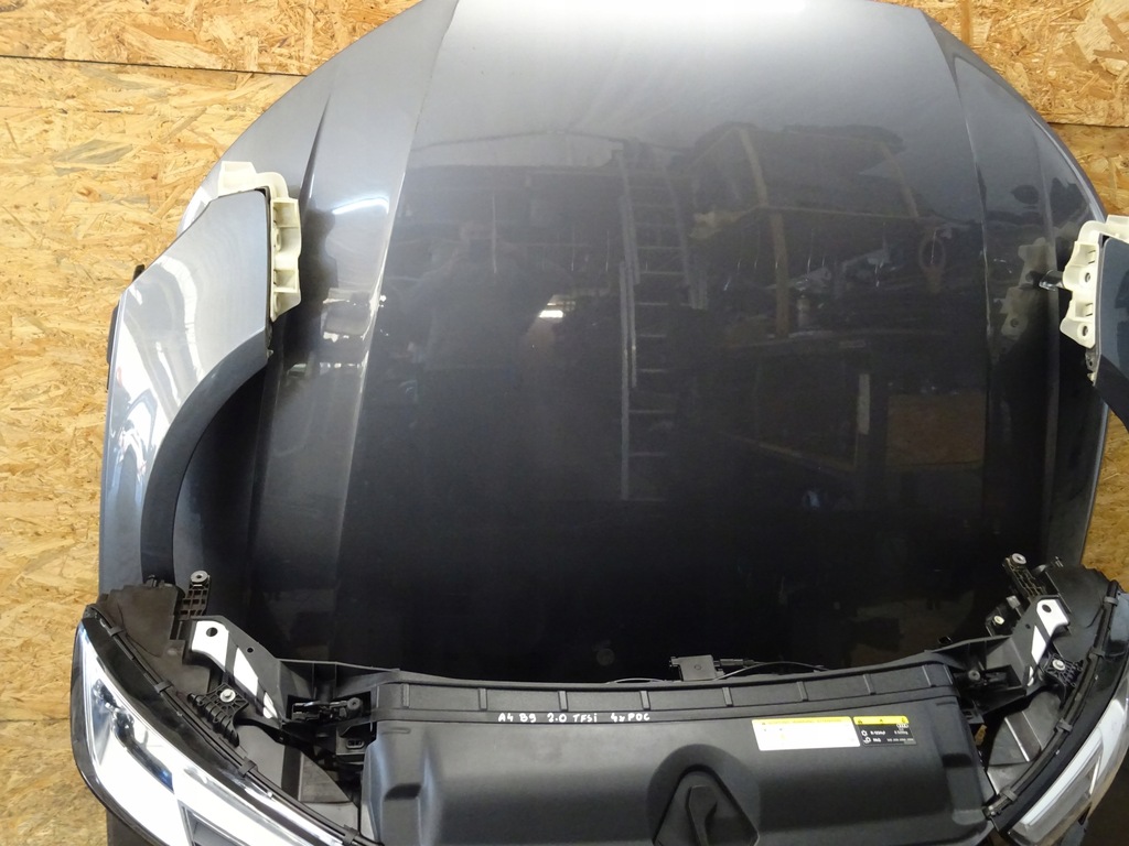 фото №8, Kompletny перед капот бампер крыло лампа pas audi a4 b9 8w