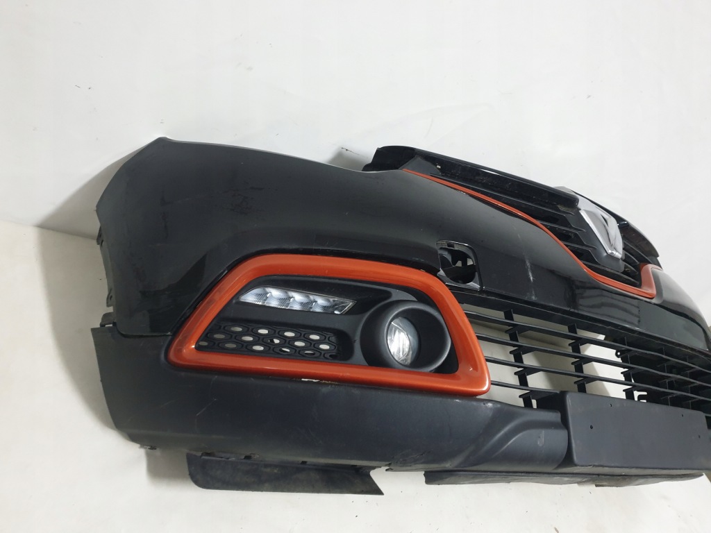 фото №8, Renault captur i 13-16 бампер перед передний решётка радиатора led плита bixnu