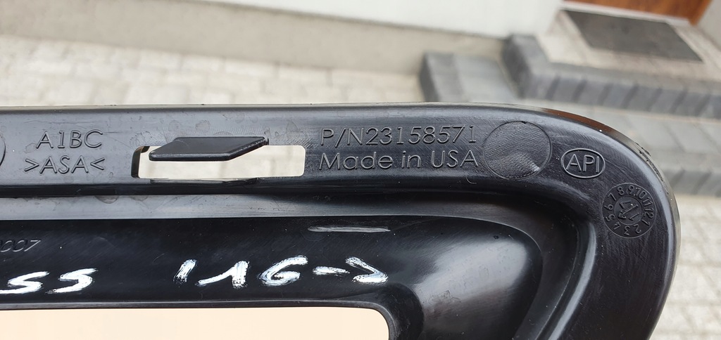 фото №5, Chevrolet camaro ss 16- решётка левая бампер перед