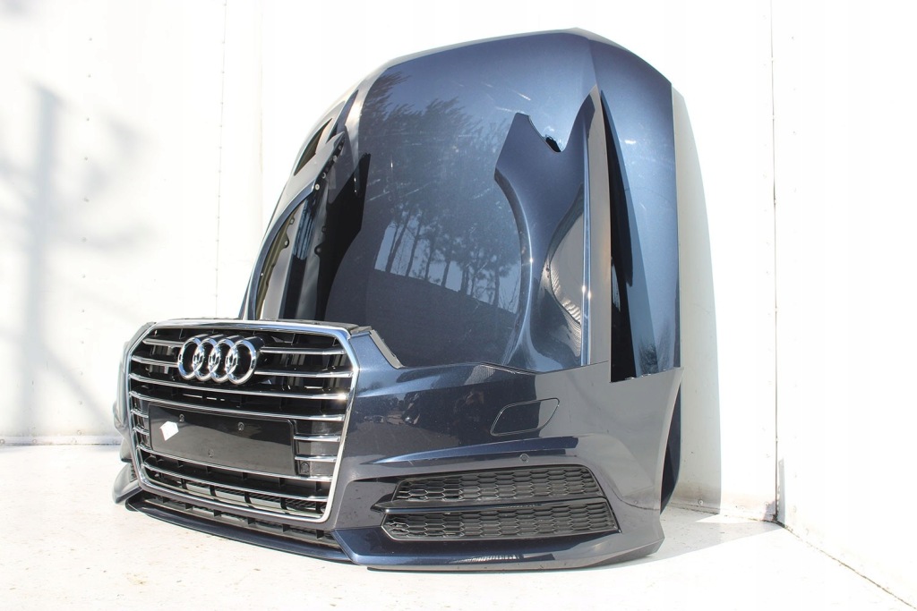 Audi a6 fl рестайлінг  перед капот крила бампер ремінь передній фари підсилювач Київ