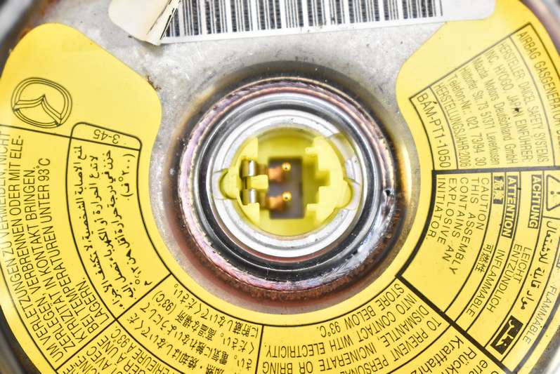 фото №8, Подушка безпеки подушка повітряна водія dg4057k0097 mazda 2 dy lift 05-07