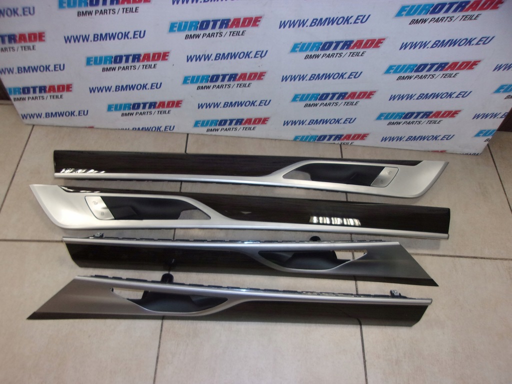 фото №9, Bmw 7 g11 молдинг накладки декоративні консолі двері