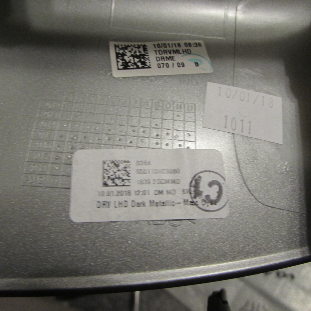 фото №7, Решітка рамка впуск обдув консолі toyota aygo ii