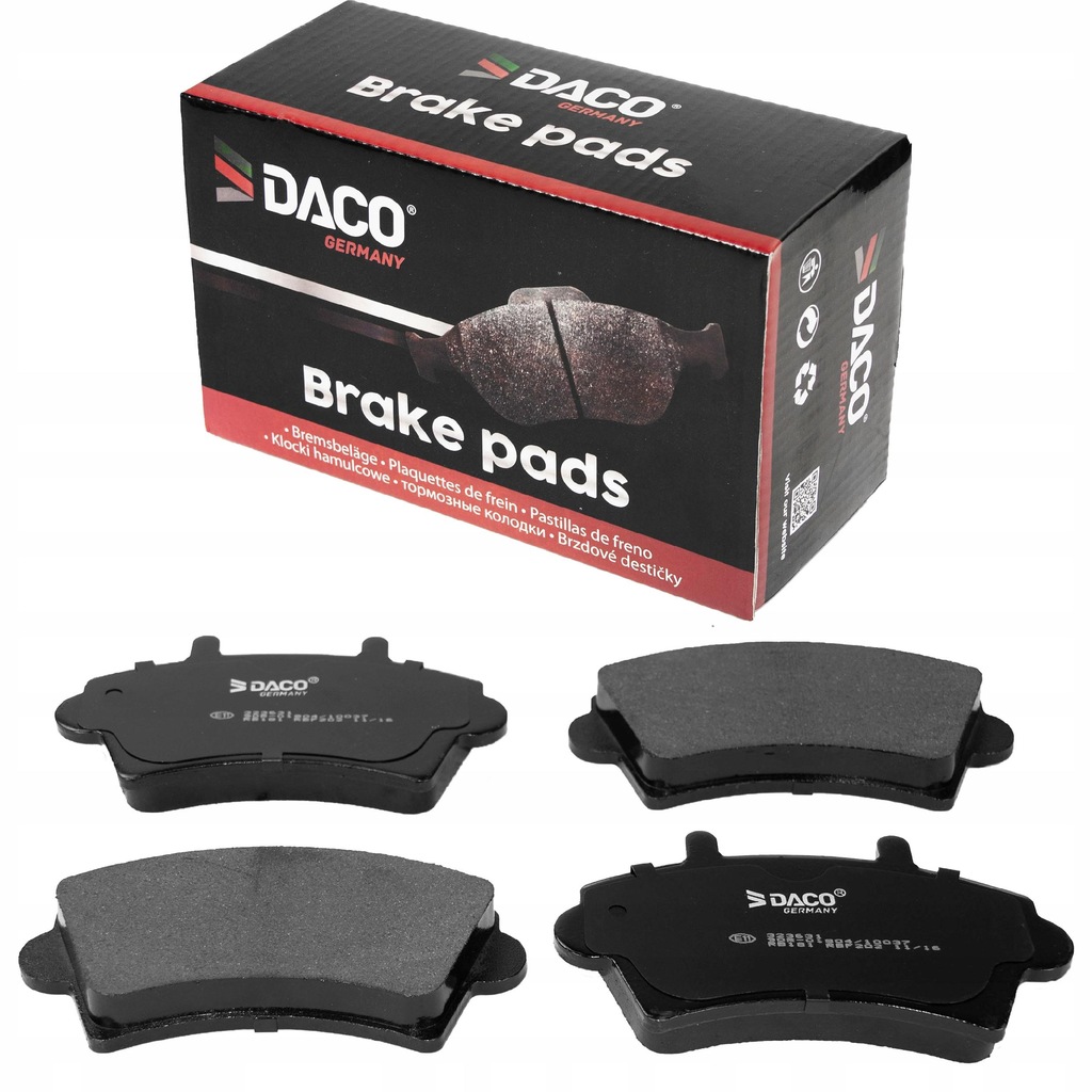 фото №1, Тормозные колодки перед daco opel movano renault master ii