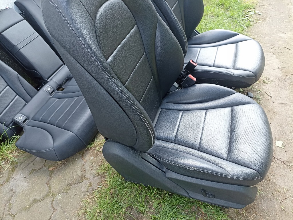фото №9, Сидіння заднє сидіння шкіра комплект mercedes w205 c-klasa kombi uk