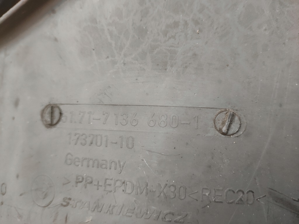 фото №15, Bmw 7 e65 lift підкрилок лівий перед передні повний оригінал bdb