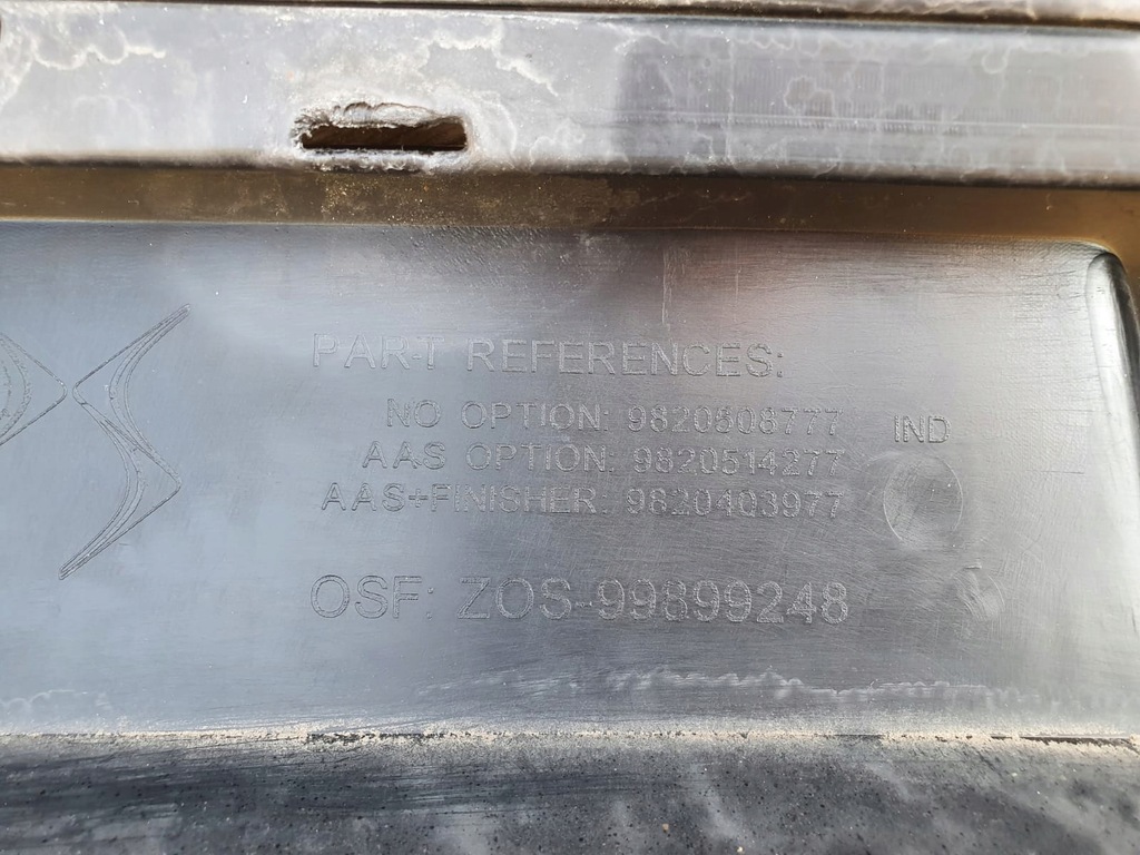 фото №8, Citroen ds7 бампер задня задній