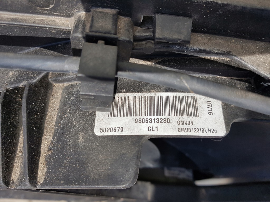 Citroen c4 grand picasso 2 13-17 1.6 ehdi радиатор вентилятор комплект с Разборки